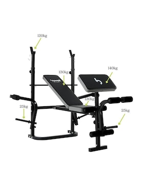 Banco para entrenamiento Bywell BA001