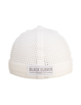 Gorra visera semicurva cerrada Black Clover Fitted unisex