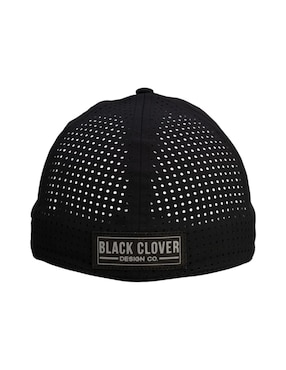 Gorra visera semicurva cerrada Black Clover Fitted unisex