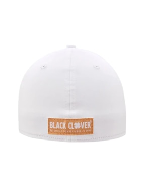 Gorra visera semicurva cerrada Black Clover Premium Clover unisex
