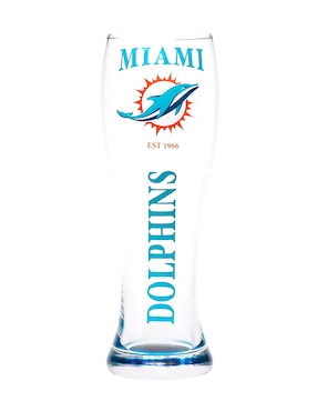 Vaso Pilsner NFL nfl 2025 de vidrio con 2 piezas piezas