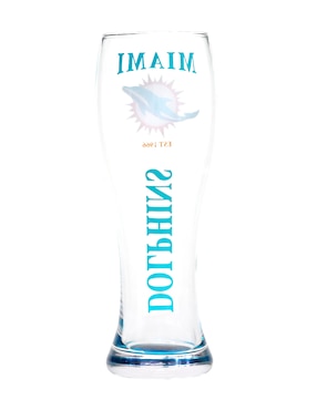 Vaso Pilsner NFL nfl 2025 de vidrio con 2 piezas piezas