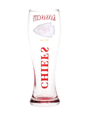 Vaso Pilsner NFL nfl 2025 de vidrio con 2 piezas piezas