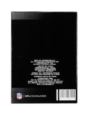 Vaso Pilsner NFL nfl 2025 de vidrio con 2 piezas piezas