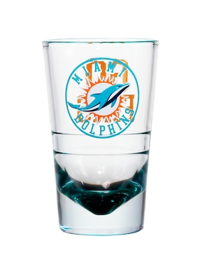 Kit tequilero Nfl de vidrio