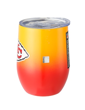 Termo Nfl de acero inoxidable 2025 con tapa a presión 350 ml