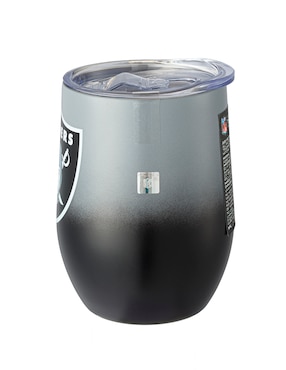 Termo Nfl de acero inoxidable con tapa a presión 350 ml