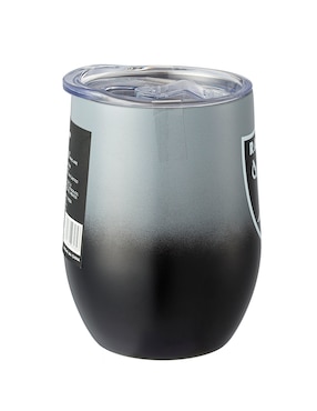 Termo Nfl de acero inoxidable con tapa a presión 350 ml
