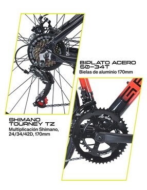 Bicicleta de ruta Gravel rodada 700 unisex