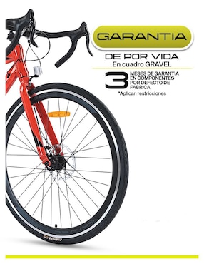 Bicicleta de ruta Gravel rodada 700 Asphalt unisex
