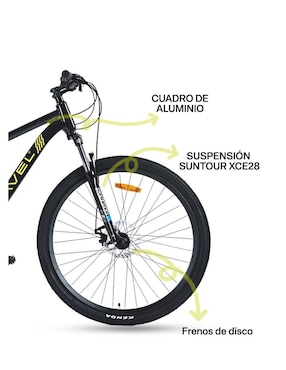 Bicicleta de montaña Gravel rodada 27.5 Everest unisex