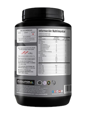 Evolution WP100 Evolution Nutraceutical Company con suero de leche, cocoa natural, lecitina y fruto del monje sabor sandia
