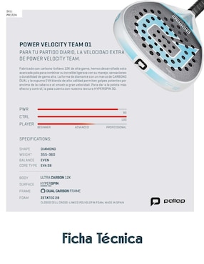 Pala de pádel Pallap Team