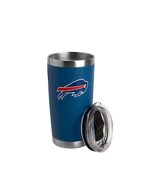 Termo Norday de acero inoxidable Bills NFL con tapa a presión 600 ml