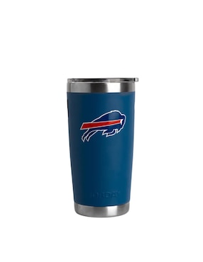 Termo Norday de acero inoxidable Bills NFL con tapa a presión 600 ml