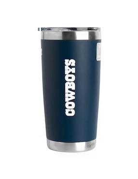 Termo Norday de acero inoxidable Cowboys NFL con tapa a presión 600 ml