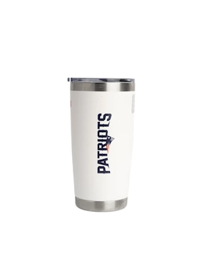 Termo Norday de acero inoxidable Patriots NFL con tapa a presión 600 ml