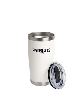 Termo Norday de acero inoxidable Patriots NFL con tapa a presión 600 ml