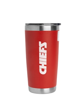 Termo Norday de acero inoxidable Chiefs NFL con tapa a presión 600 ml