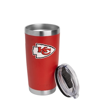 Termo Norday de acero inoxidable Chiefs NFL con tapa a presión 600 ml