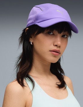 Gorra con visera curva para entrenamiento puma runner short visor 5 panel cap para adulto