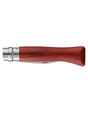 Cuchillo plegable para ostiones madera de paduck