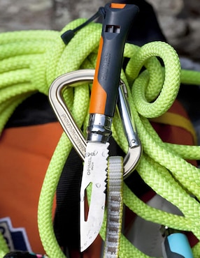 Navaja Outdoor multiusos con silbato para campismo vela y buceo