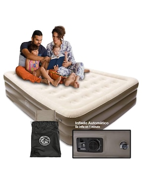 Colchón inflable Pallpall cinfl761uni colchoneta pillow top (integrada)