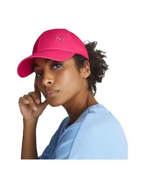 Gorra visera curva broche correr New Era para mujer