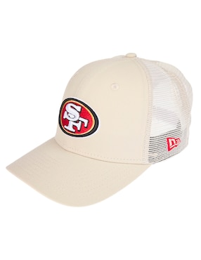 Gorra visera curva snapback para fútbol americano New Era NFL San Francisco 49ers unisex