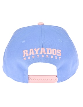 Gorra visera curva snapback para fútbol New Era Rayados de Monterrey unisex