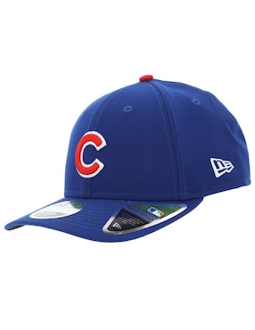 Gorra visera curva correa ajustable casual New Era MLB Chicago Cubs para hombre