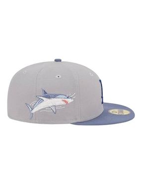 Gorra con visera plana cerrada béisbol New Era Los Angeles Dodgers para hombre