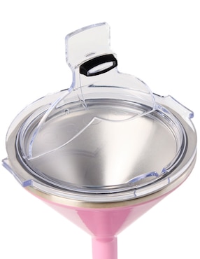 Copa térmica martini Orca de acero inoxidable Tini con tapa a presión 384 ml