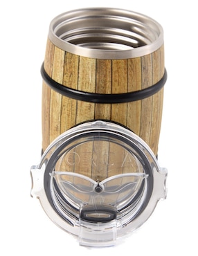 Termo Orca de acero inoxidable con tapa a presión 354 ml