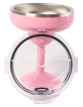 Copa térmica margarita Orca de acero inoxidable Rita con tapa a presión 384 ml