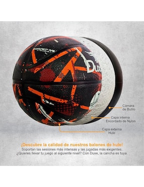 Balón Duxx Sports Splash para básquetbol adulto