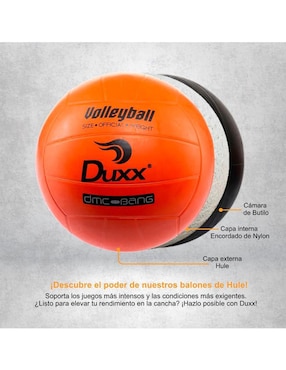 Balón Duxx Sports Hule Duxx para voleibol adulto