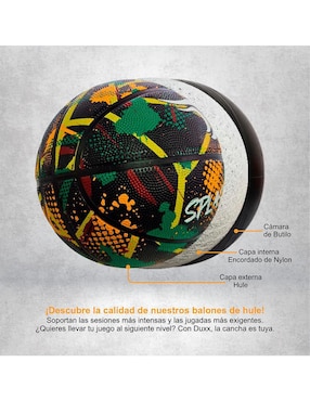 Balón Duxx Sports Splash para básquetbol adulto