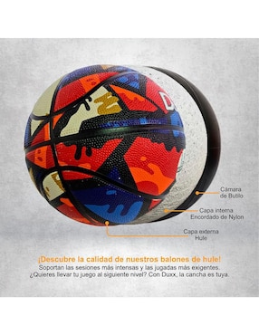 Balón Duxx Sports Flow para básquetbol adulto