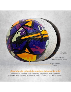 Balón Duxx Sports Flow para básquetbol adulto