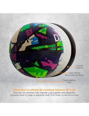 Balón Duxx Sports Flow para básquetbol adulto