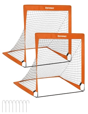 Portería para fútbol con red Songmics Home infantil
