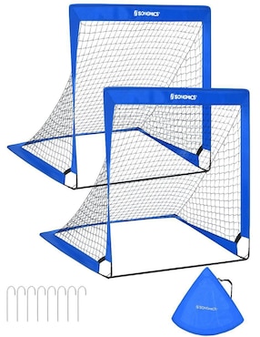 Portería para fútbol con red Songmics Home infantil