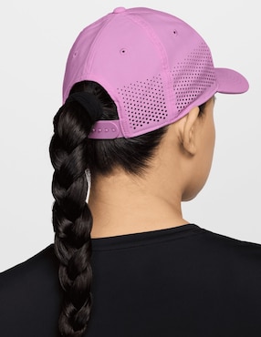 Gorra visera curva snapback para entrenamiento Nike para mujer
