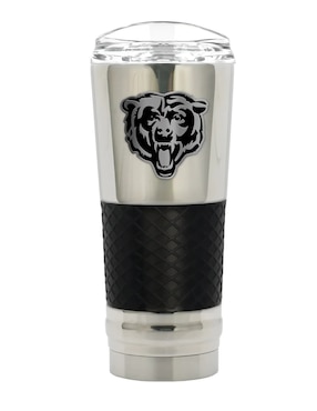Termo Great American Products de acero inoxidable Chicago Bears NFL con tapa a presión 710 ml