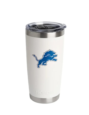 Termo Norday de acero inoxidable Lions NFL con tapa a presión 600 ml