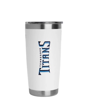 Termo Norday de acero inoxidable Titans NFL con tapa a presión 600 ml