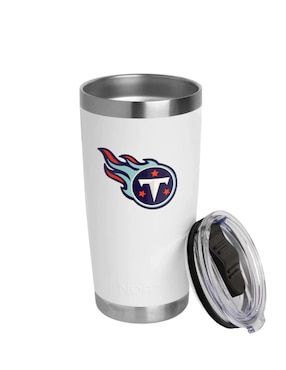 Termo Norday de acero inoxidable Titans NFL con tapa a presión 600 ml