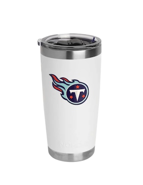 Termo Norday de acero inoxidable Titans NFL con tapa a presión 600 ml
